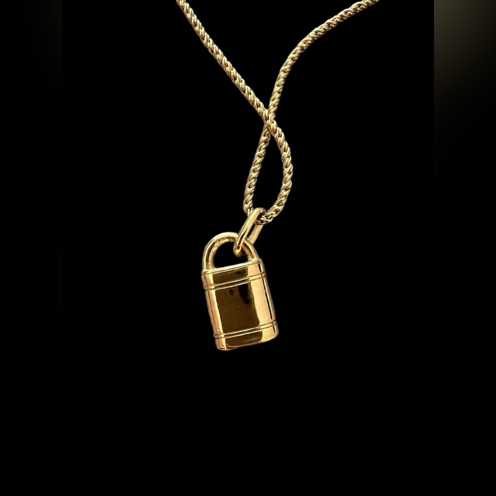 GIVENCHY Padlock Pendant Necklace - Picture 5 of 12
